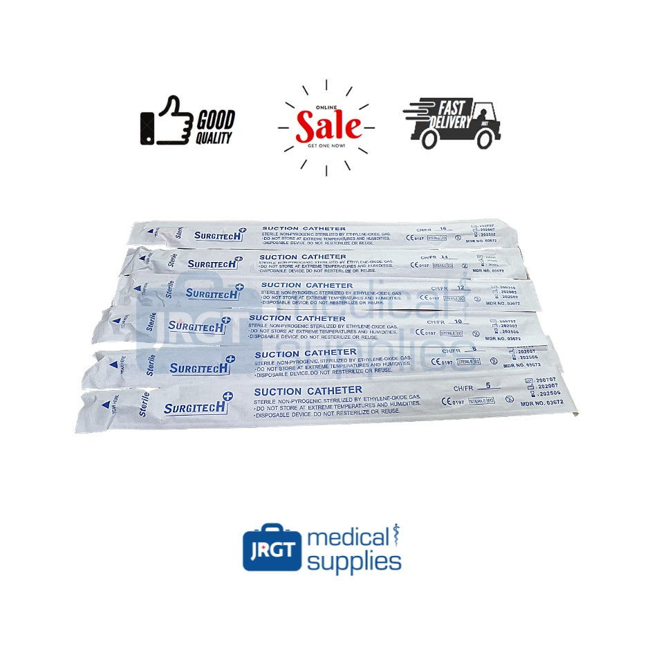 Surgitech Suction Catheter (Fr. 5 - 16)