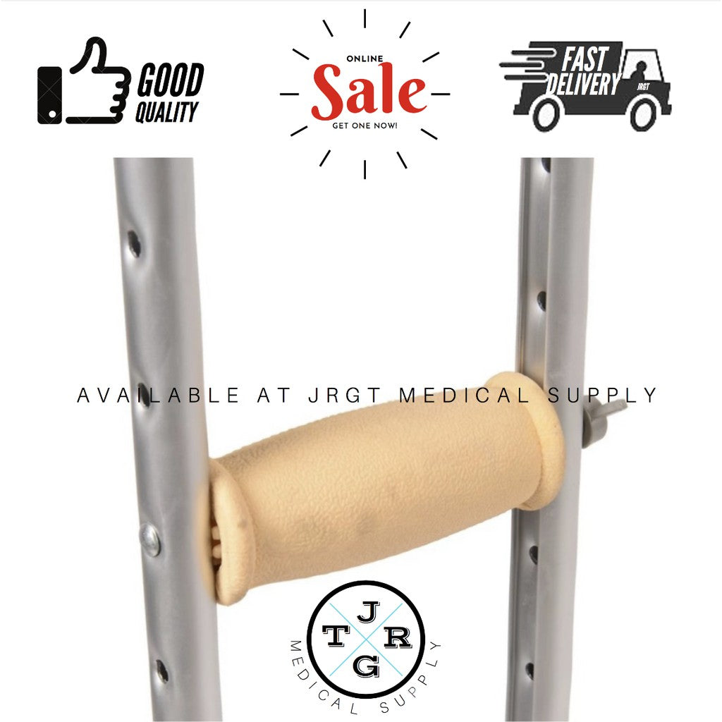 Adjustable Aluminum Crutches (By Pair - 2pcs)