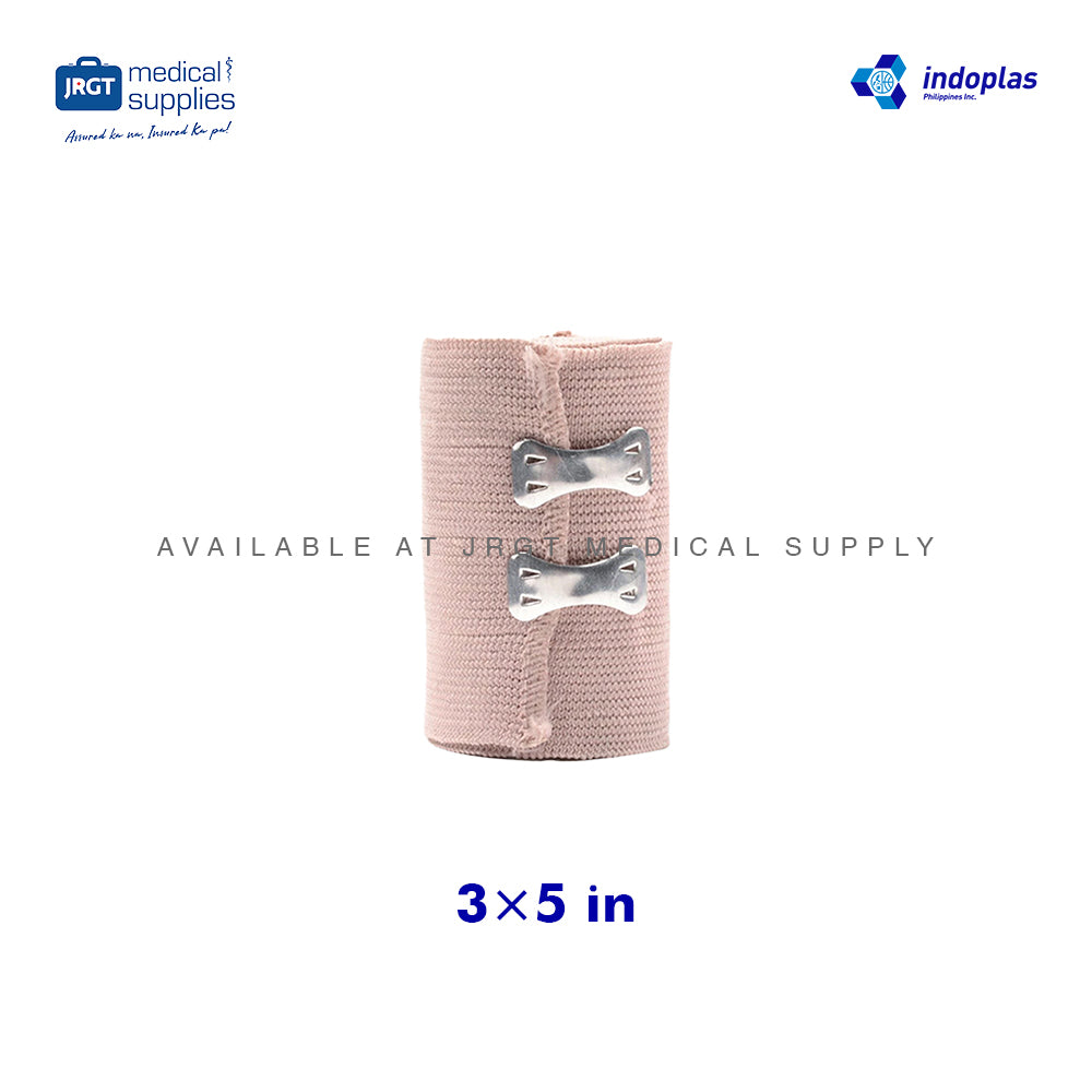 Indoplas Elastic Bandage in 2/3/4/6 Inches | Firm Compression & Pain Relief