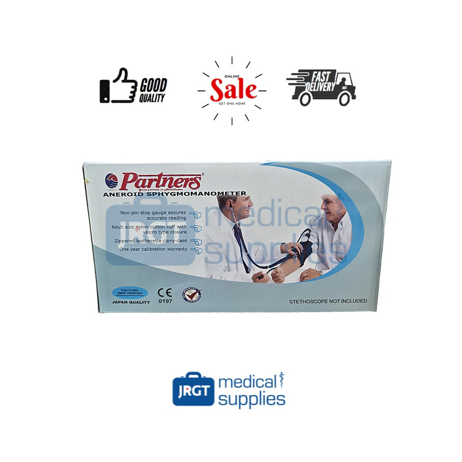 Partners BP Apparatus Set (Aneroid Sphygmomanometer with Stethoscope)