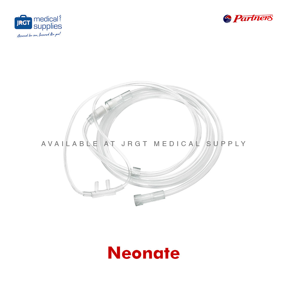 Partners Oxygen Cannula (Adult/Pedia/Neonate) | Flexible Tubing System | Sterilized