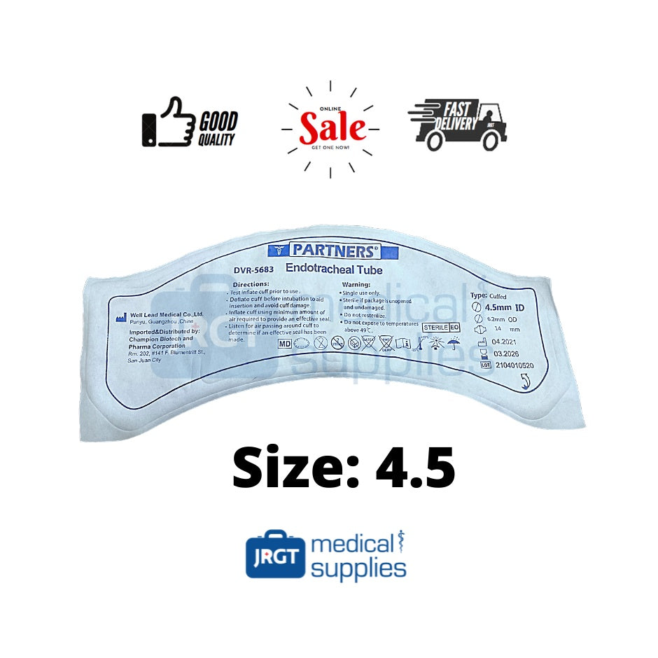 Partners Sterile Endotracheal Tube - ET Tube (1pc)