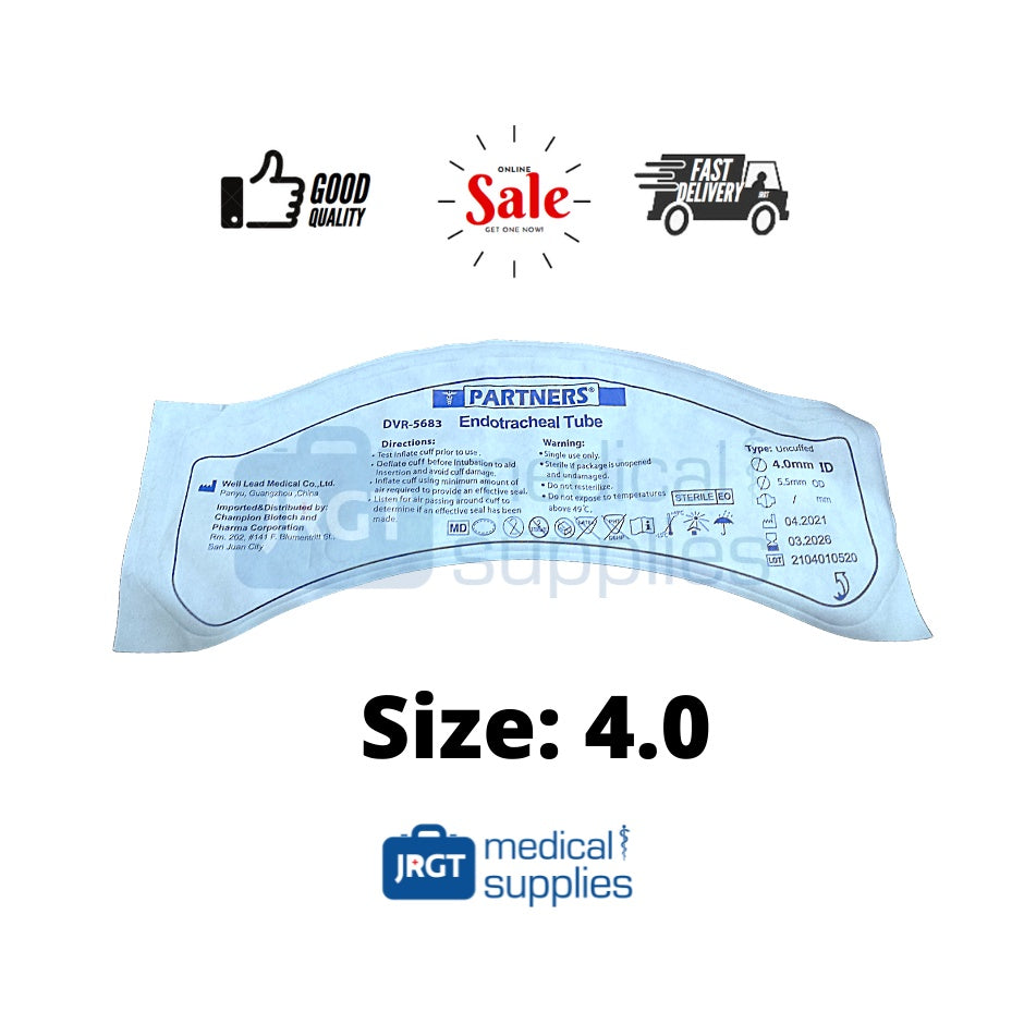 Partners Sterile Endotracheal Tube - ET Tube (1pc)