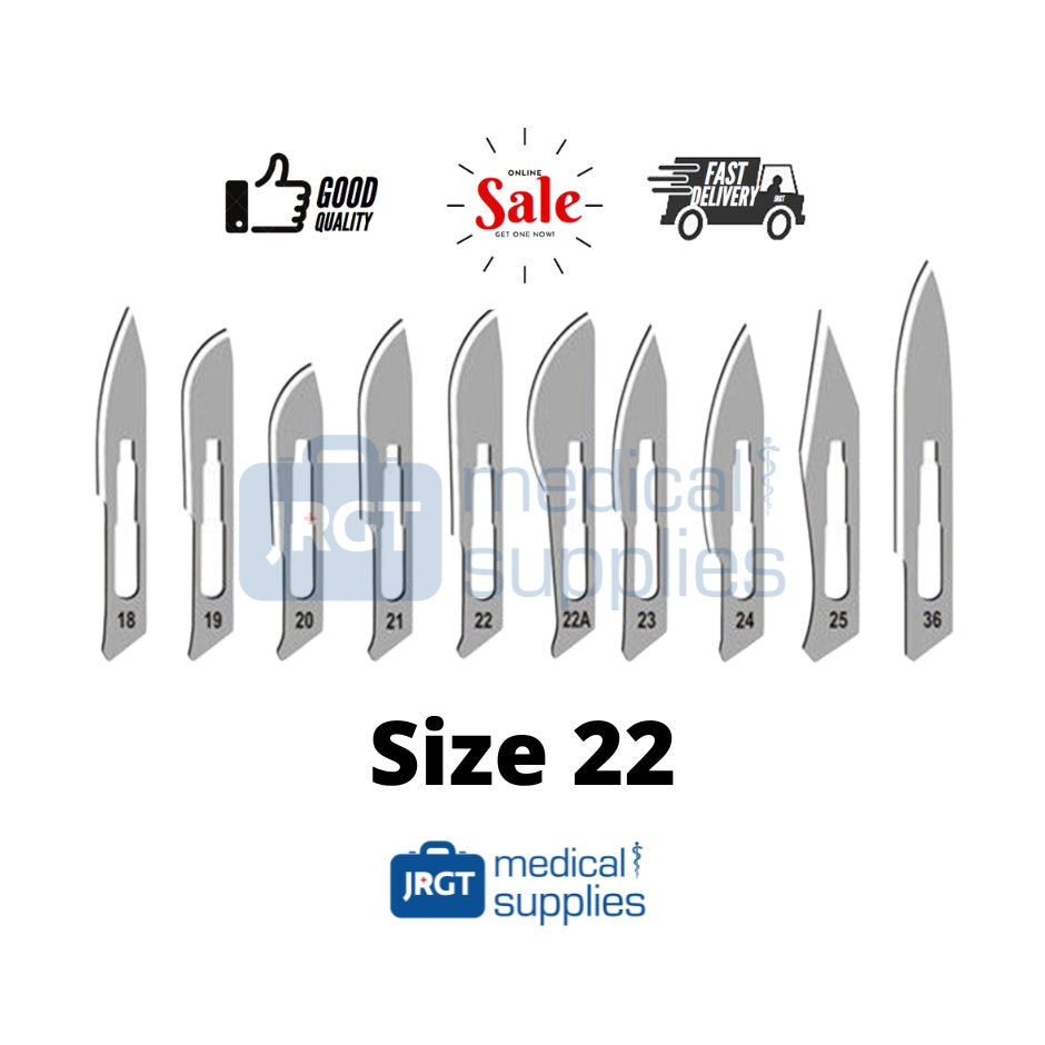 Partners Surgical Blade (Carbon Steel) - Single Use | JRGT Medical Supplies
