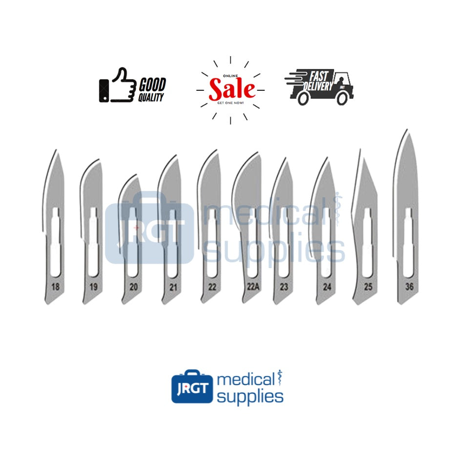 Partners Surgical Blade (Carbon Steel) - Single Use | JRGT Medical Supplies