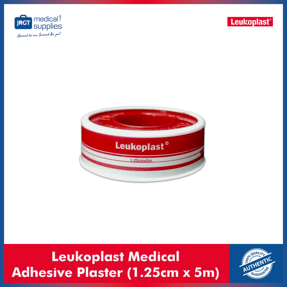 Leukoplast Surgical Tape - Strong Adhesive, Breathable, and Hypoallergenic (1 Roll)