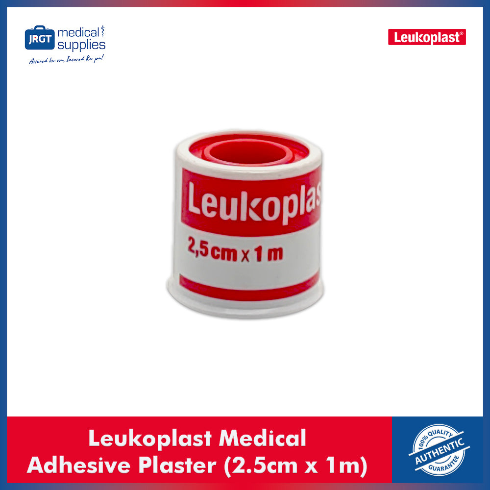 Leukoplast Surgical Tape - Strong Adhesive, Breathable, and Hypoallergenic (1 Roll)