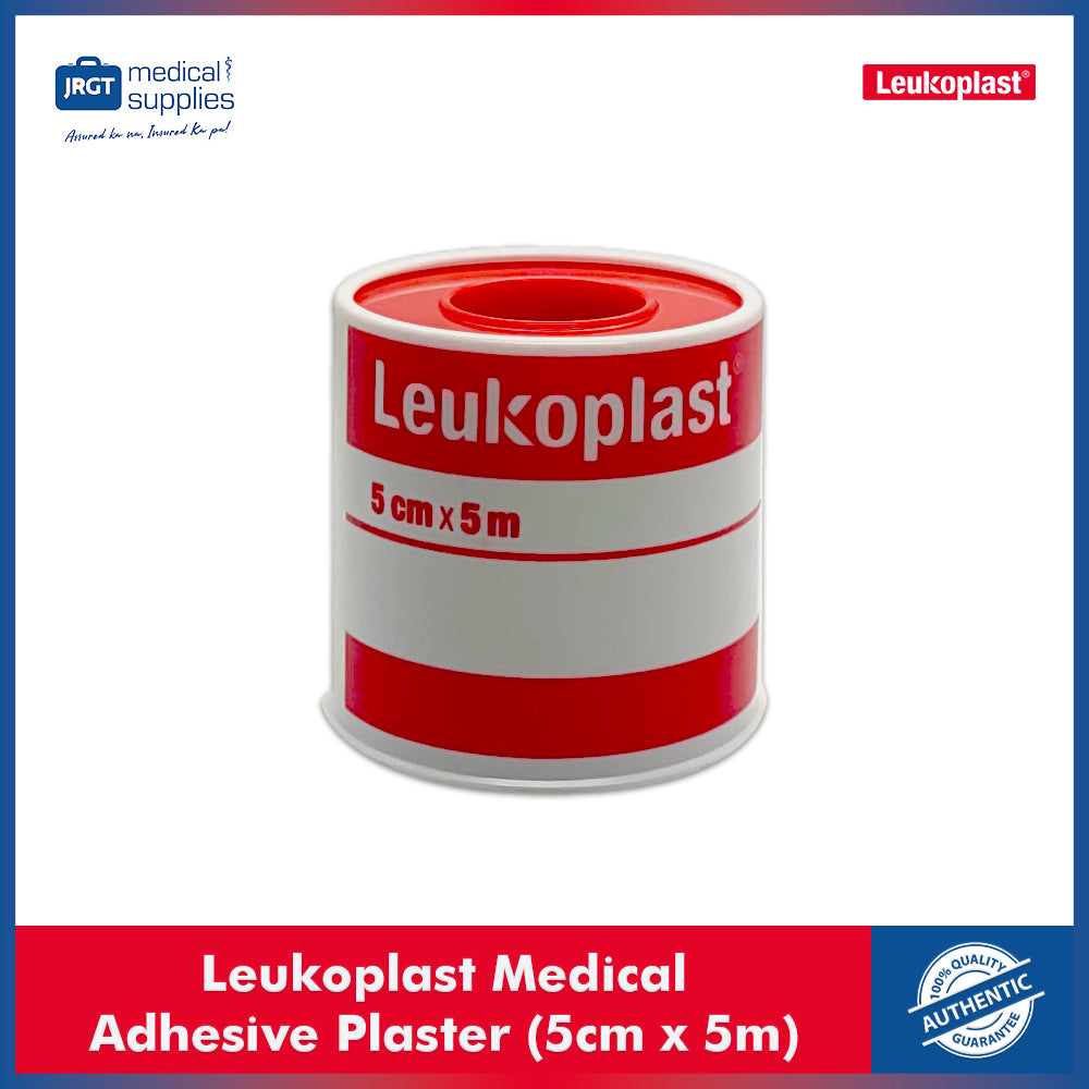 Leukoplast Surgical Tape - Strong Adhesive, Breathable, and Hypoallergenic (1 Roll)