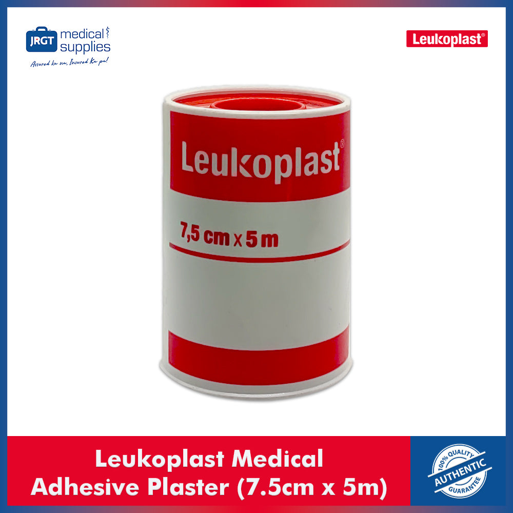 Leukoplast Surgical Tape - Strong Adhesive, Breathable, and Hypoallergenic (1 Roll)