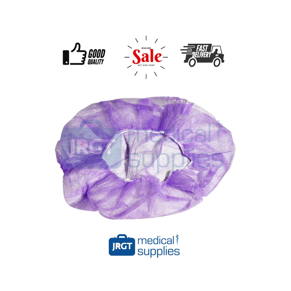 100pcs Disposable Surgical Cap - Hair Net (Caterpillar cap) (O.R. Cap) (100pcs)