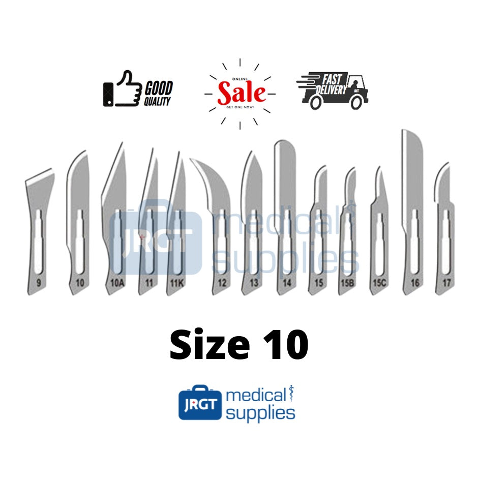 Partners Surgical Blade (Carbon Steel) - Single Use | JRGT Medical Supplies