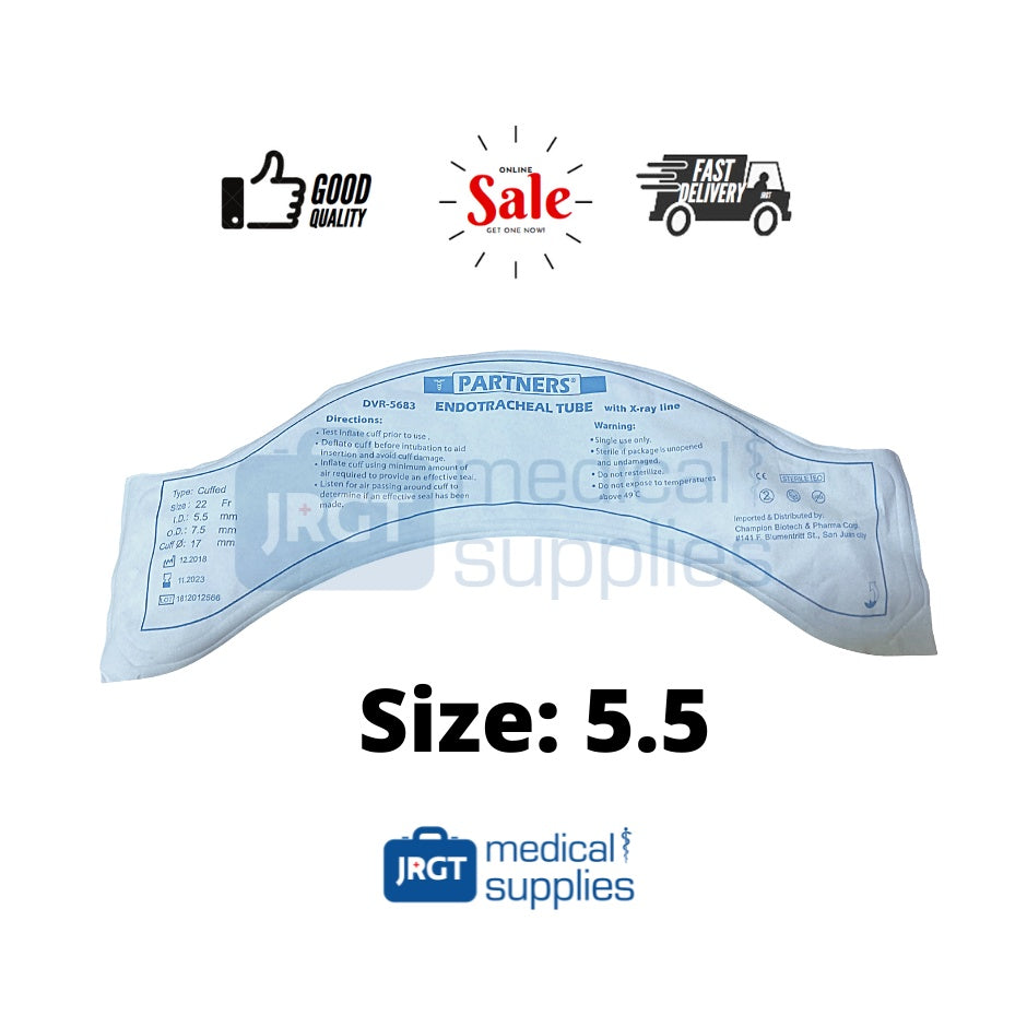 Partners Sterile Endotracheal Tube - ET Tube (1pc)