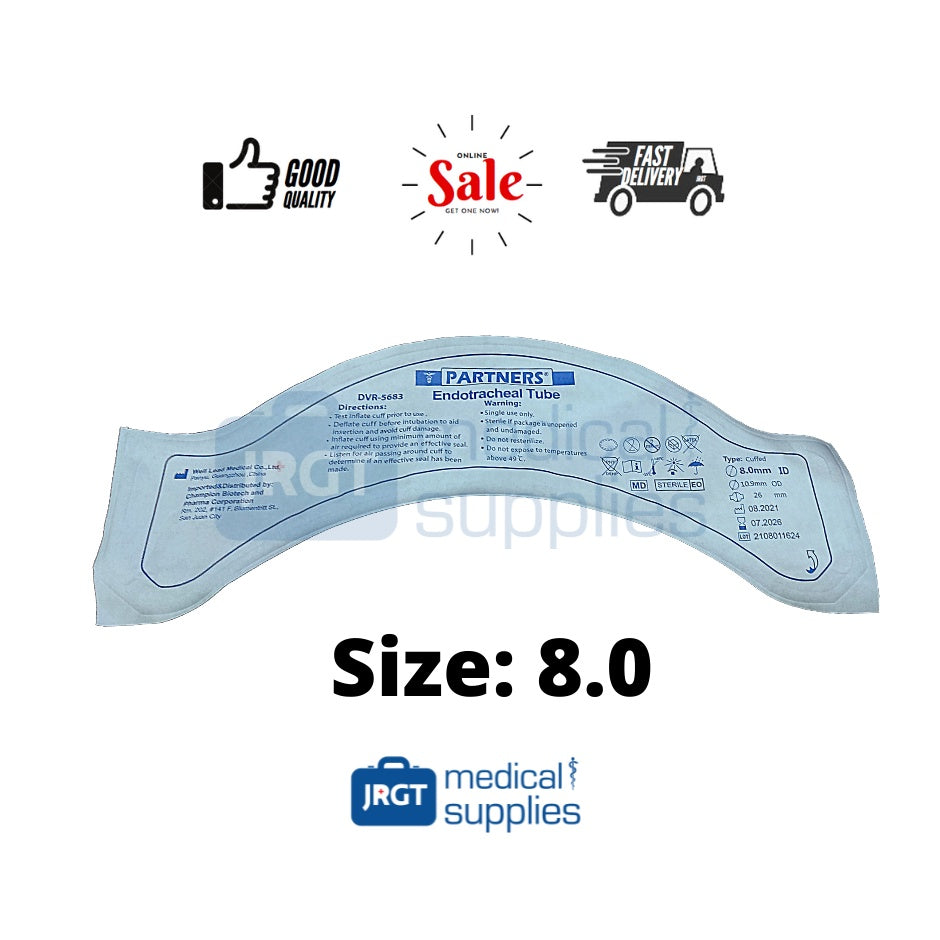 Partners Sterile Endotracheal Tube - ET Tube (1pc)