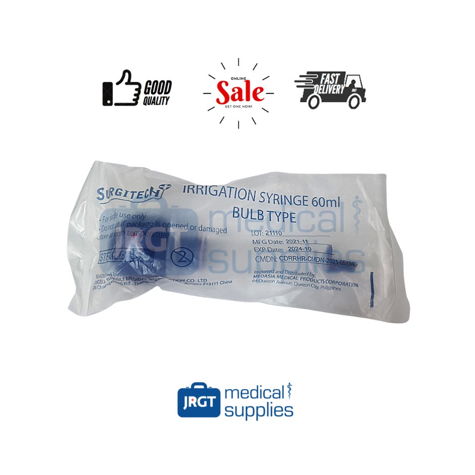 Asepto / Irrigation Syringe 60ml (Surgitech, Partners, Kenxin)