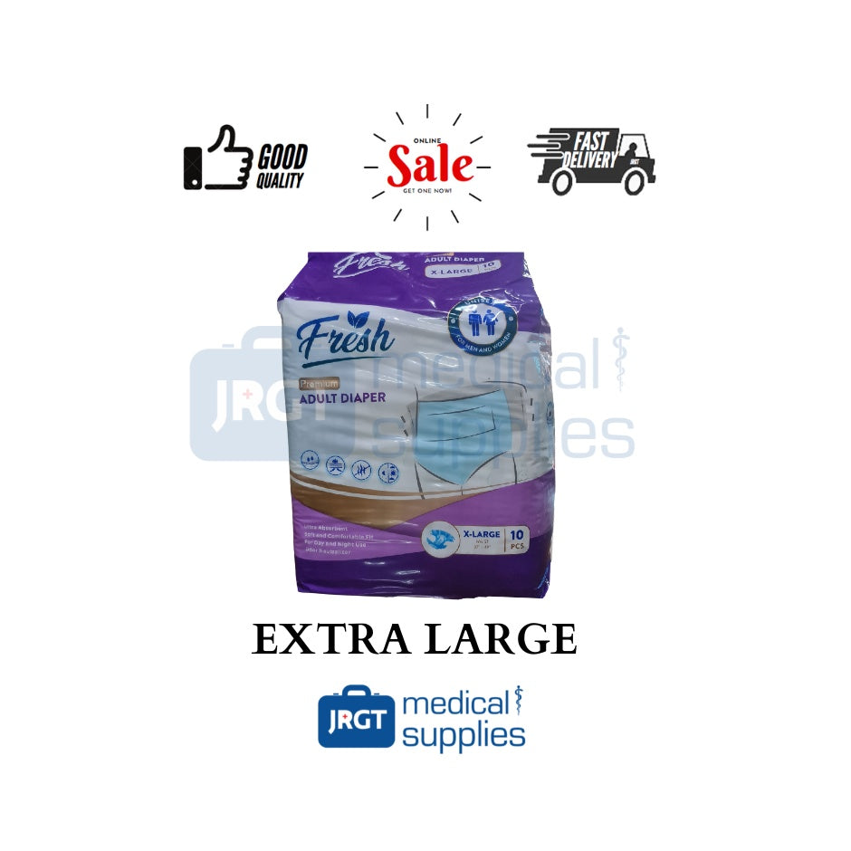 Sure-Guard, Fresco, and Partners Adult Diapers | Tape Type & Pull-Up | Sizes: Medium, Large, XL