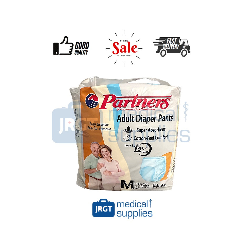 Sure-Guard, Fresco, and Partners Adult Diapers | Tape Type & Pull-Up | Sizes: Medium, Large, XL