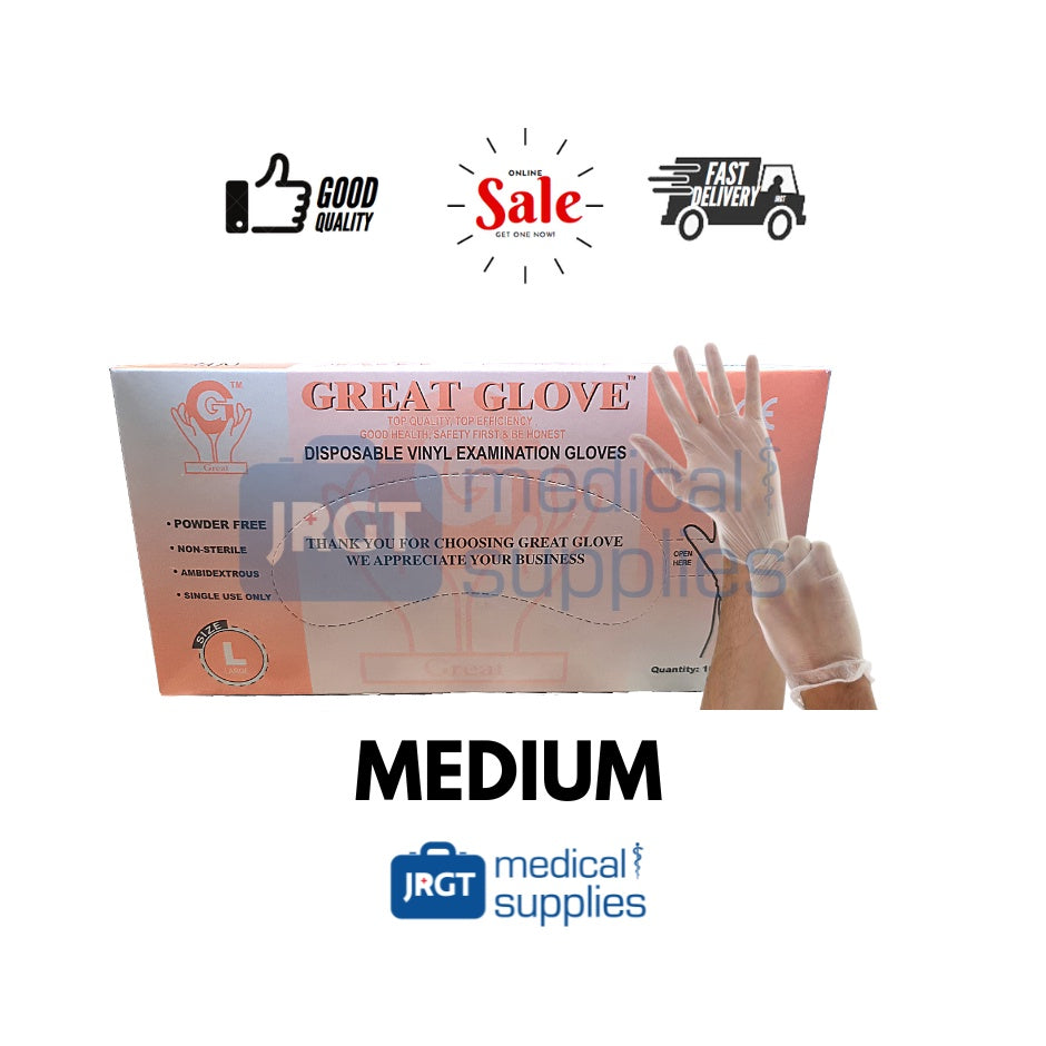 Disposable Surgical / Examination Gloves (Powder-Free) Latex, Nitrile, Vinyl and Vinyl-Nitrile Blend