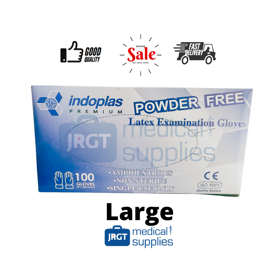 Disposable Surgical / Examination Gloves (Powder-Free) Latex, Nitrile, Vinyl and Vinyl-Nitrile Blend