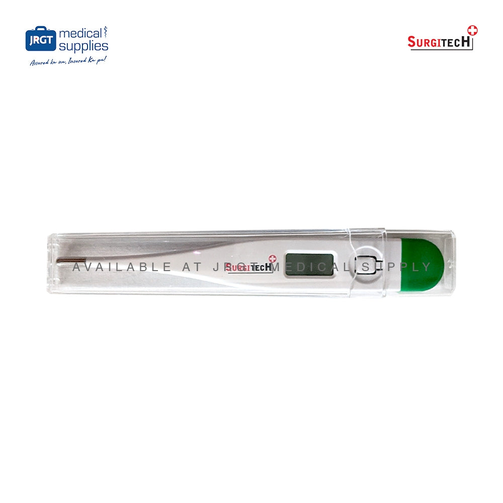 Surgitech Digital Thermometer with Clear Hard Case