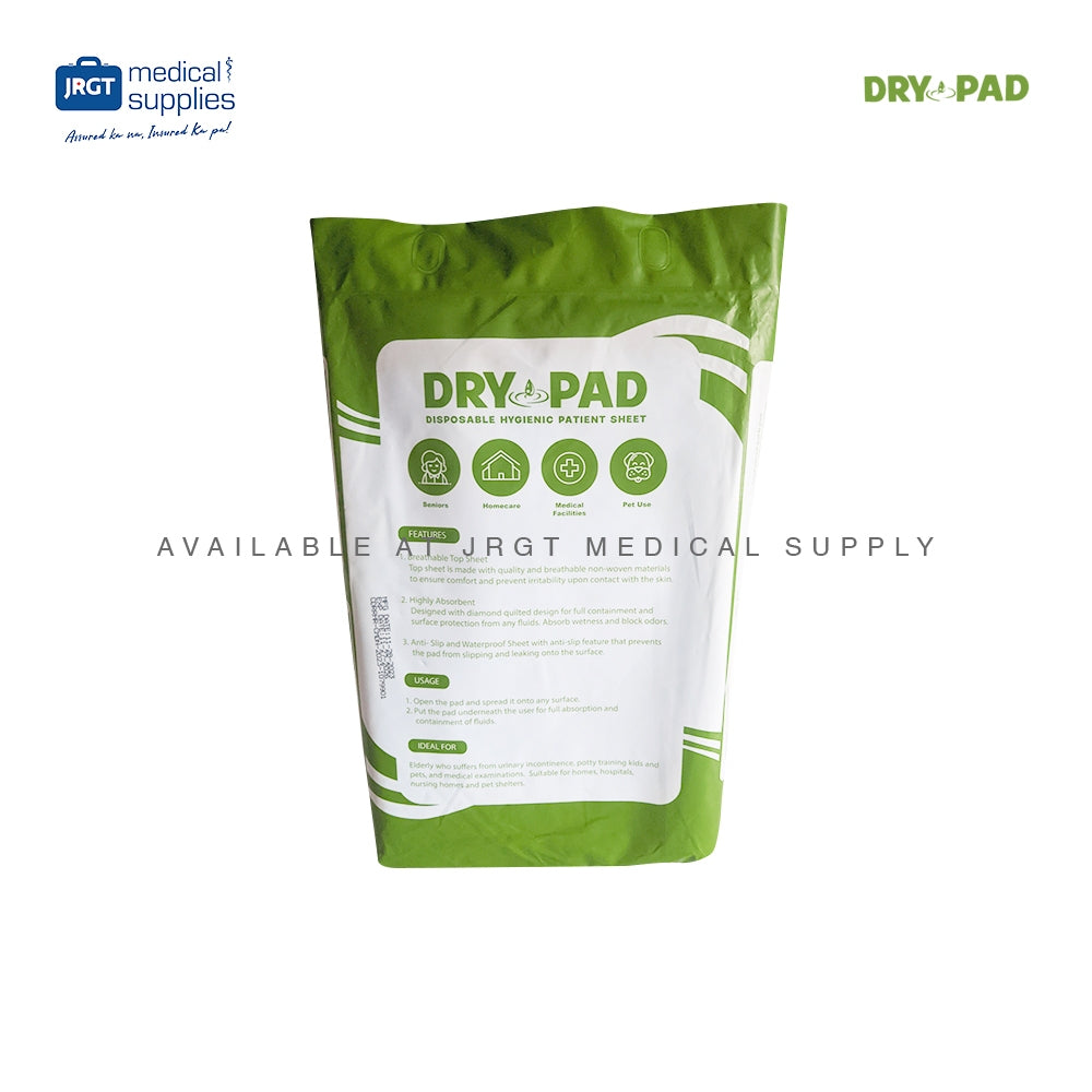 AuthenticDryPad (Surrmed) Disposable Underpads (1 Pack - 10pcs)