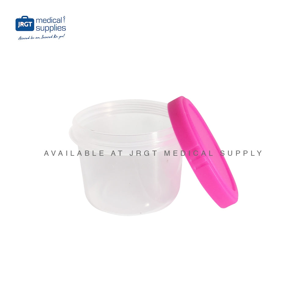 Cotton Cannister / Container (Plastic)