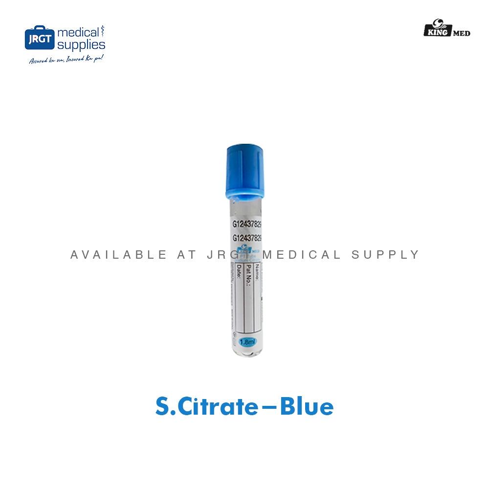 Blood Collection Vacutainer Tubes (KingMed / Sure-Guard)