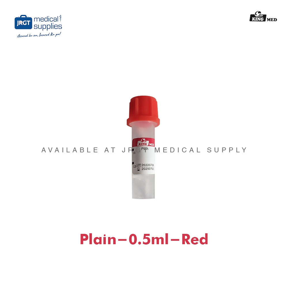 Blood Collection Vacutainer Tubes (KingMed / Sure-Guard)