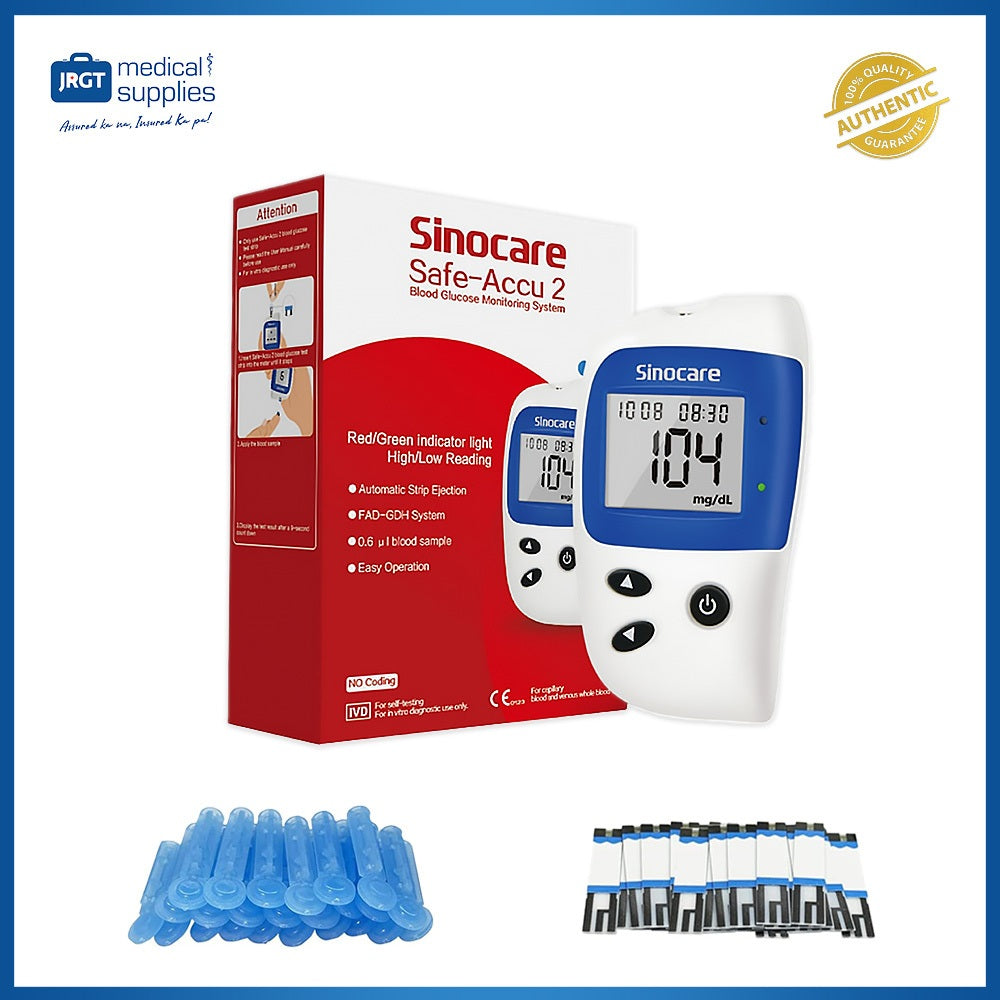 Sinocare Safe-Accu 2 Blood Glucose Monitoring System