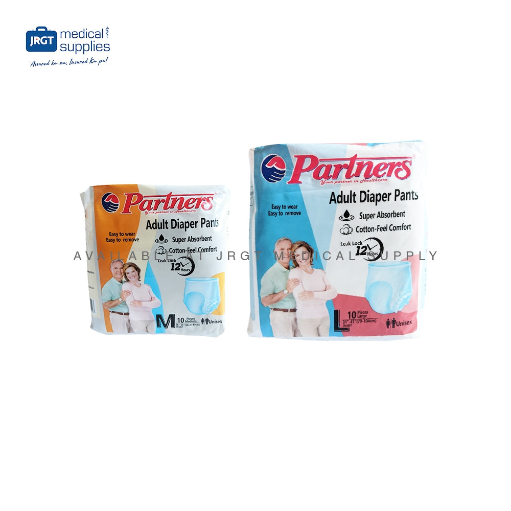 Sure-Guard, Fresco, and Partners Adult Diapers | Tape Type & Pull-Up | Sizes: Medium, Large, XL