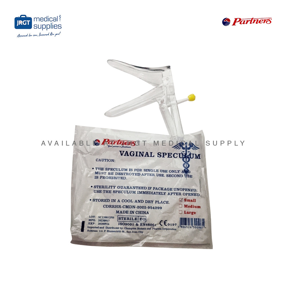Partners Vaginal Speculum (Plastic)