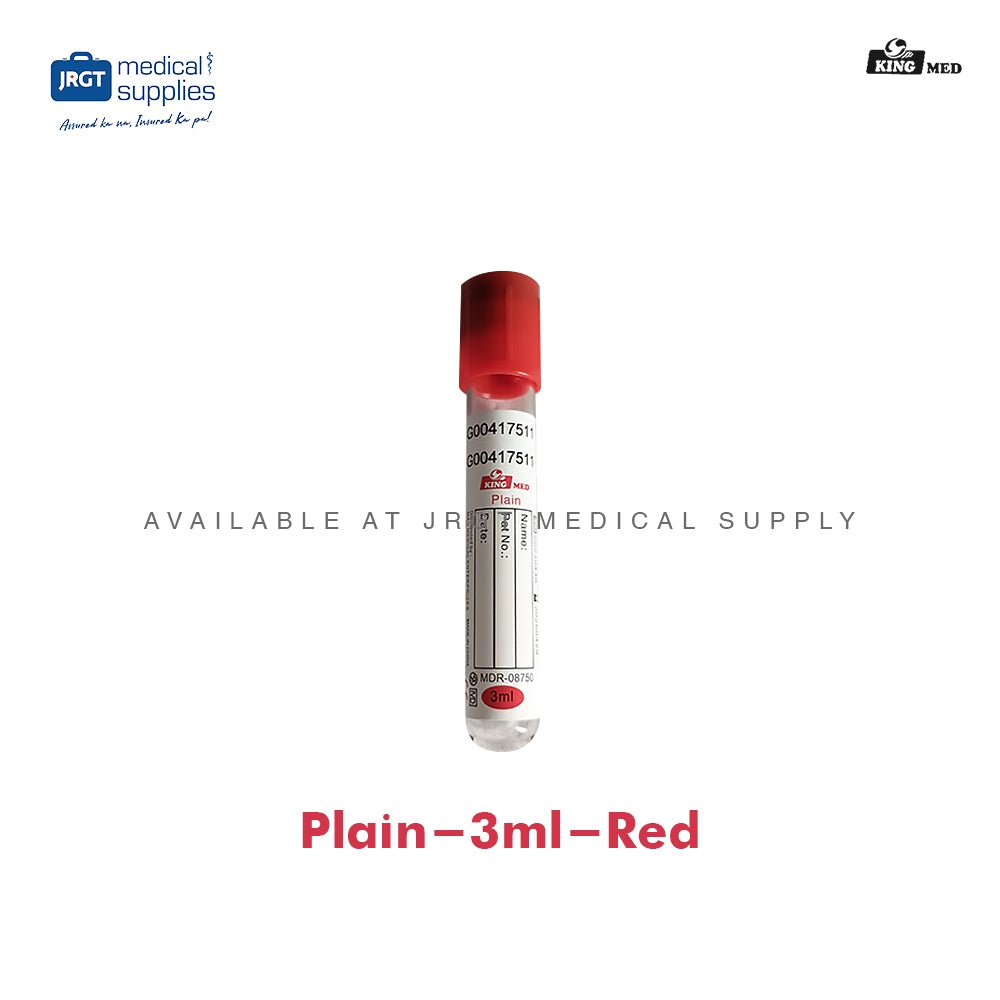 Blood Collection Vacutainer Tubes (KingMed / Sure-Guard)