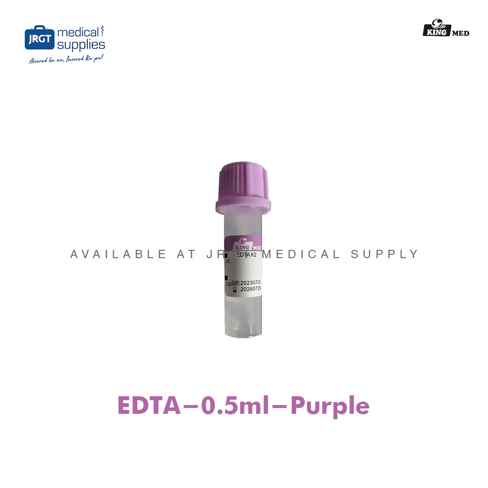 Blood Collection Vacutainer Tubes (KingMed / Sure-Guard)