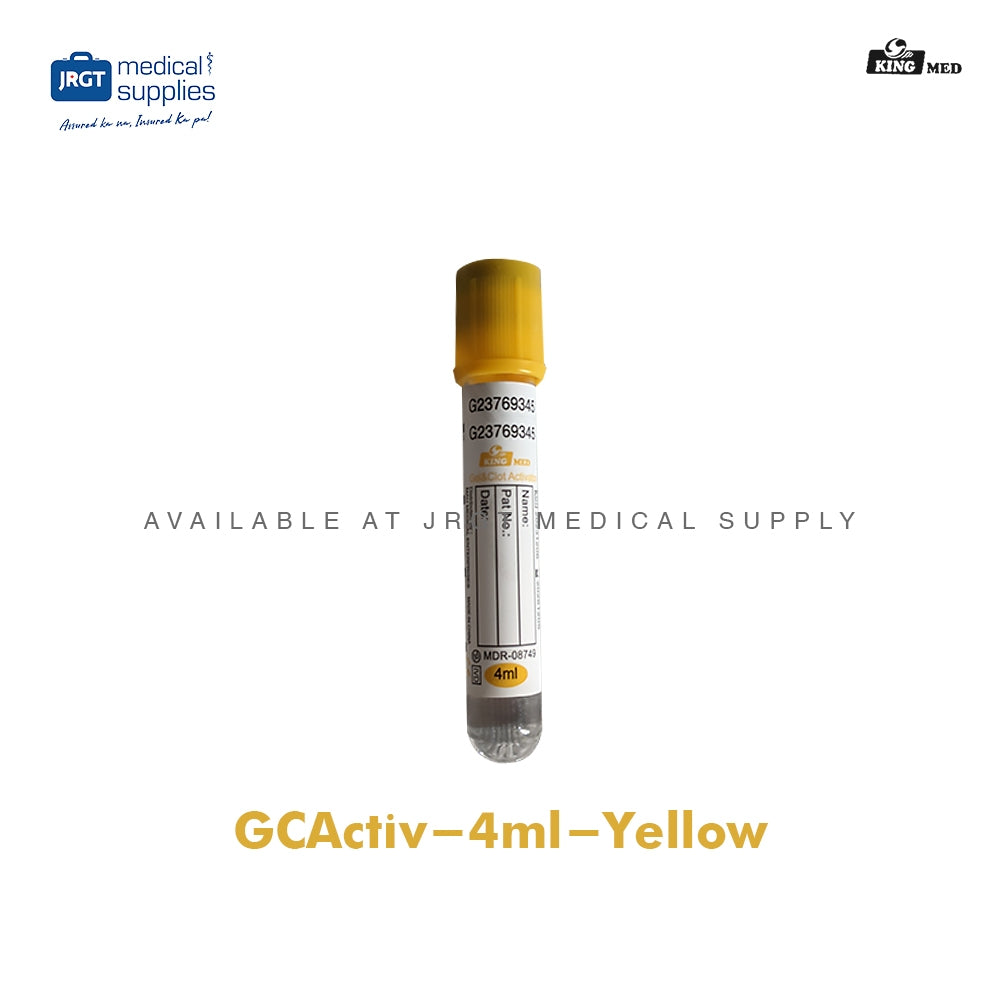 Blood Collection Vacutainer Tubes (KingMed / Sure-Guard)
