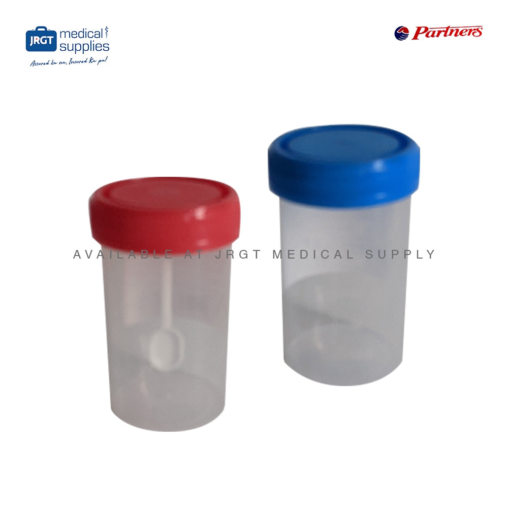 Partners Sterile Stool Urine Container 60mL (1 Piece)