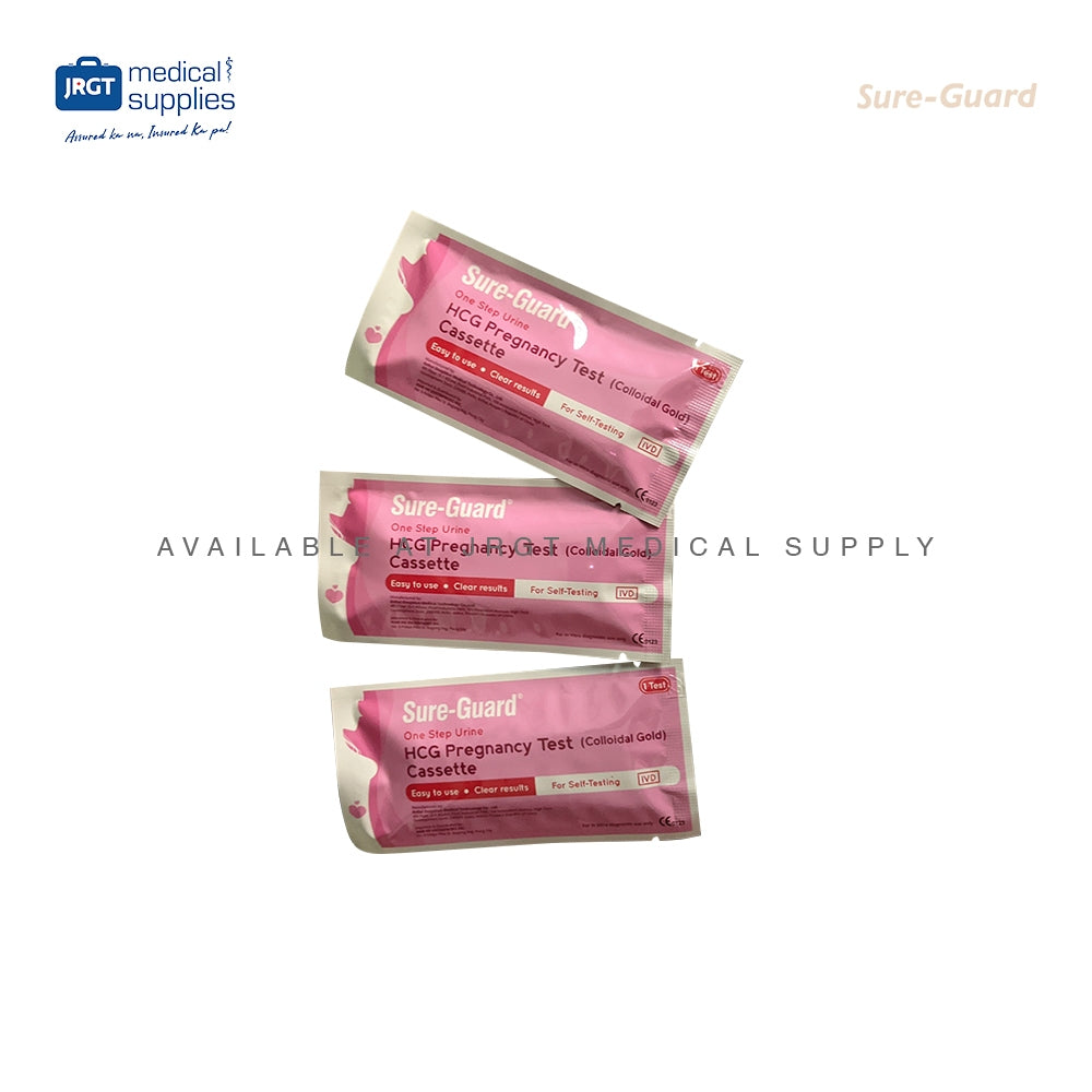 Sure-Guard Pregnancy Test Kit - Cassette Type for Accurate and Early Detection (1 Piece)