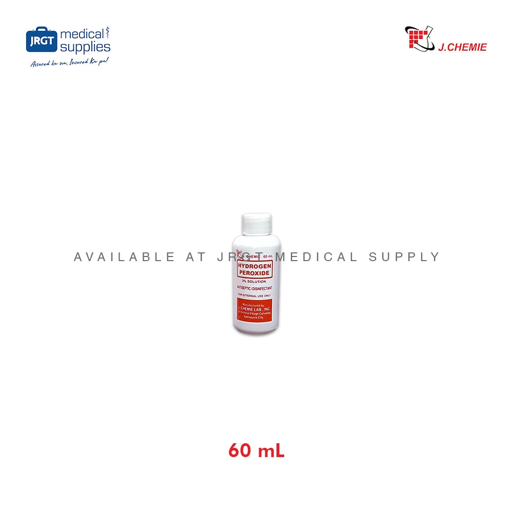 J. Chemie Hydrogen Peroxide Antiseptic | First Aid Disinfectant