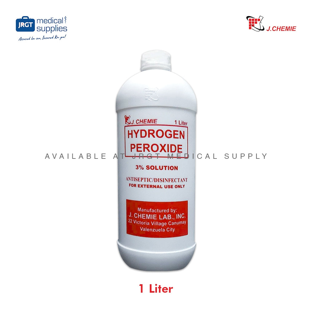 J. Chemie Hydrogen Peroxide Antiseptic | First Aid Disinfectant