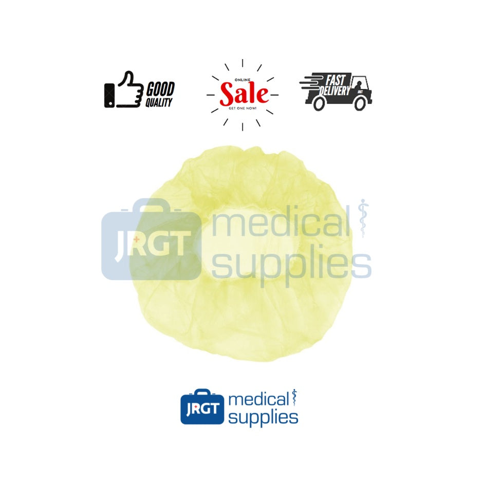 100pcs Disposable Surgical Cap - Hair Net (Caterpillar cap) (O.R. Cap) (100pcs)