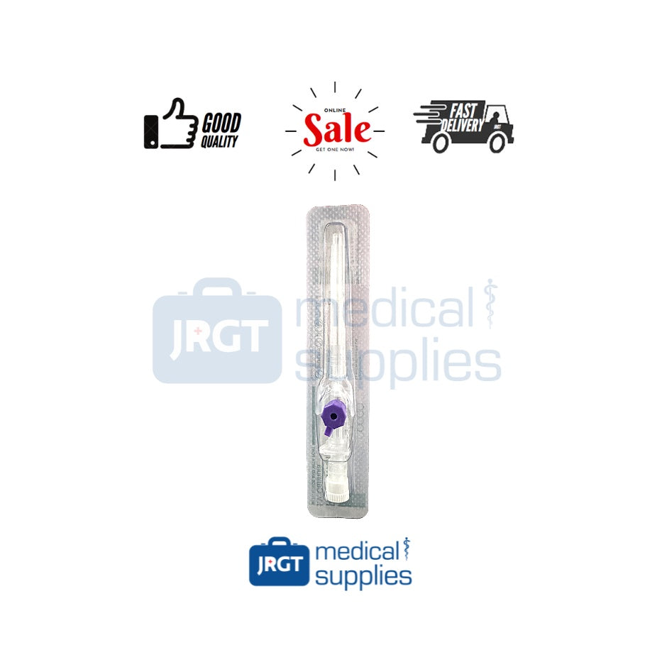 Primaflon IV Cannula with Wings and Injection Valve - Available in G18, G20, G22, G24, G26 (1 Piece)