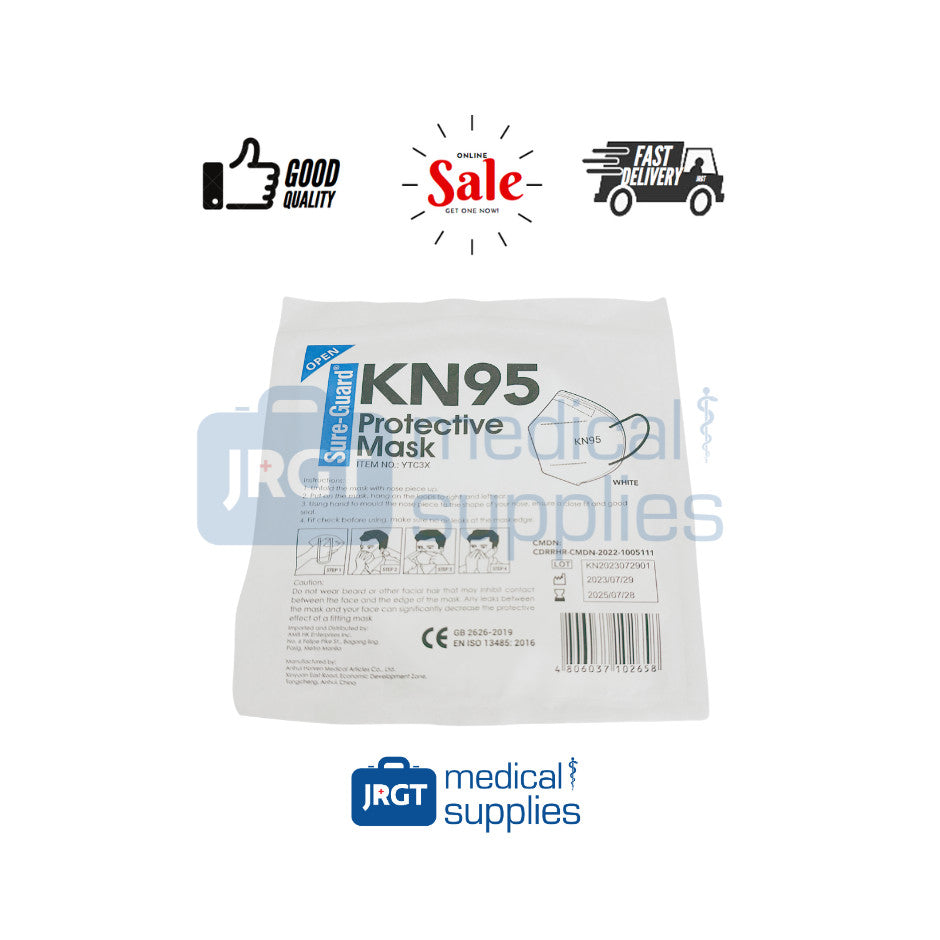 Sure Guard KN95 Disposable Sterile Face Mask (1 Piece)