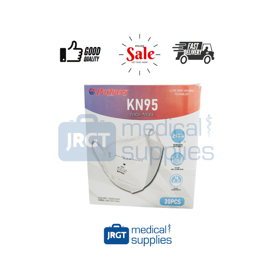 Partners KN95 Face Mask (1 box - 20pcs)