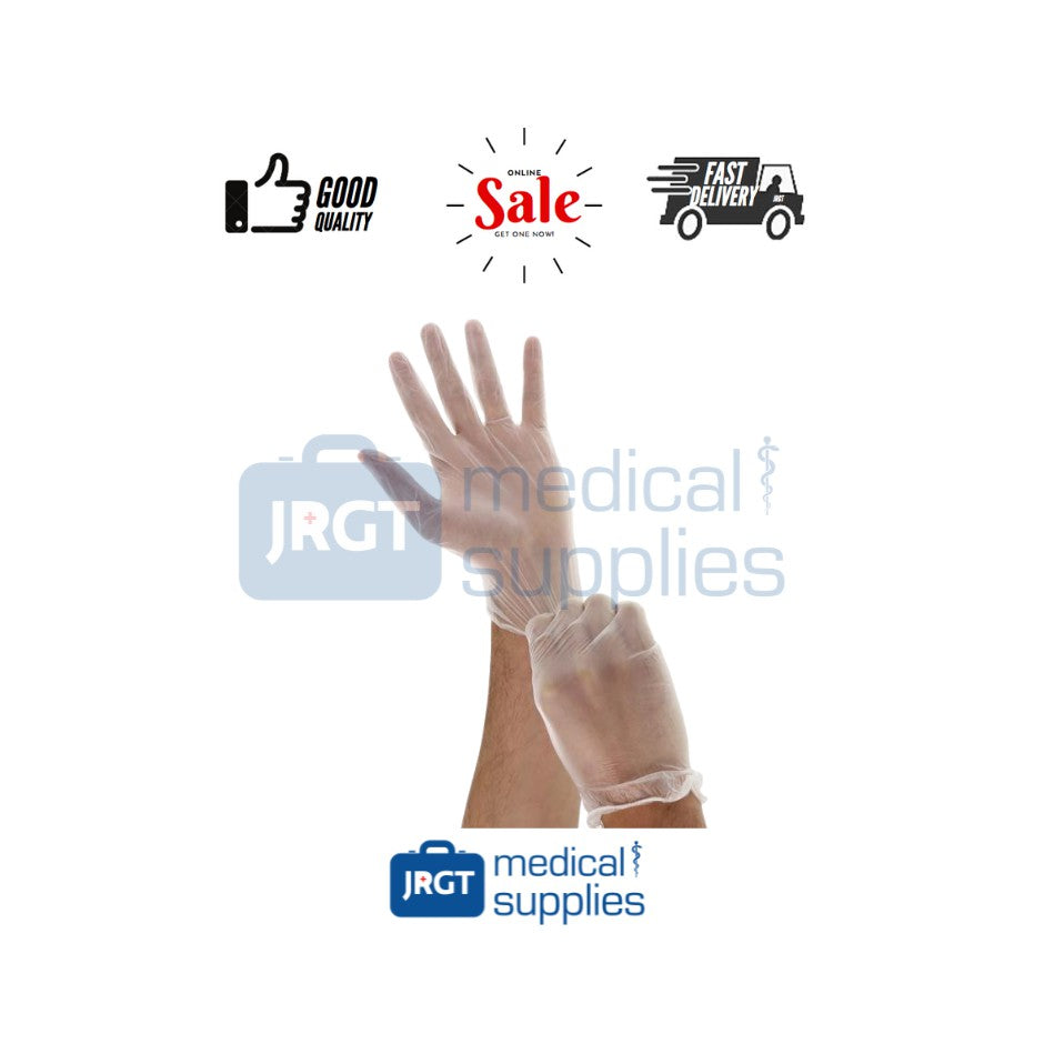 Sure-Guard Vinyl Powder Free Disposable / Examination / Surgical Gloves (1 box - 100pcs)