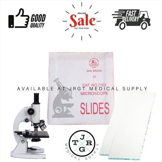 Microscope Slides Plain / Frosted (1 box-72pcs)