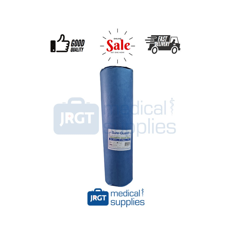 Sure Guard Absorbent Gauze Roll 24x28 | Surgical Gauze | JRGT Medical Supply