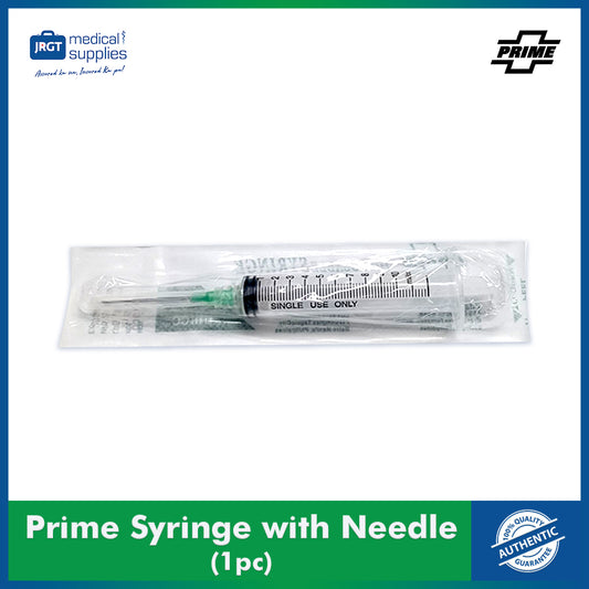 Prime Syringe with Needle 10cc (1pc) | Sterile, Non-Toxic