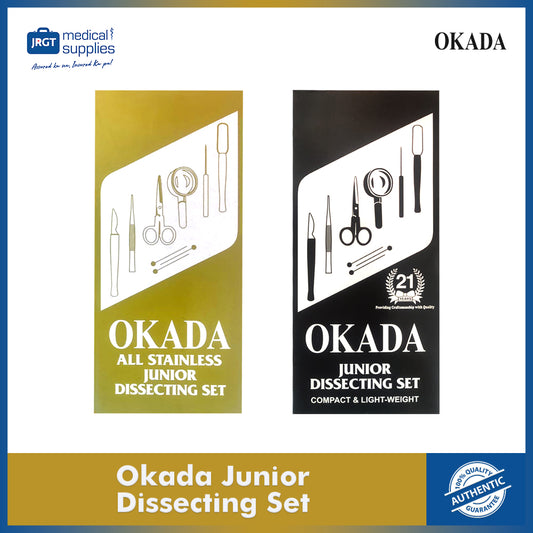 Okada Dissecting Kit - 7-Piece Set for Anatomy Studies & Surgical Practice