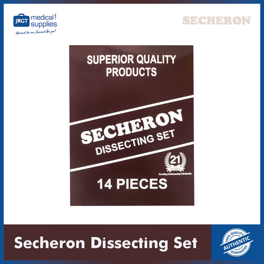 Secheron 14-Piece Dissecting Set – Stainless Steel Tools for Precision in Biology & Lab Studies