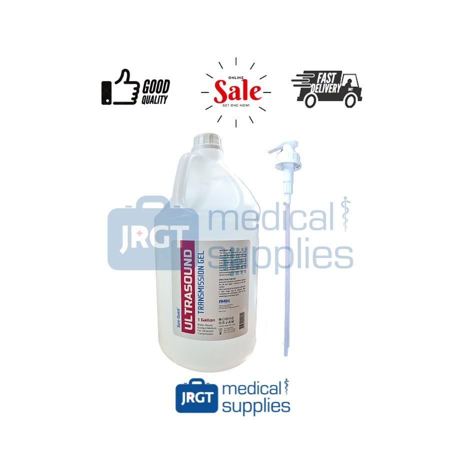 Sure-Guard Ultrasound Gel (1 Gallon / 5 Liters with Pump)