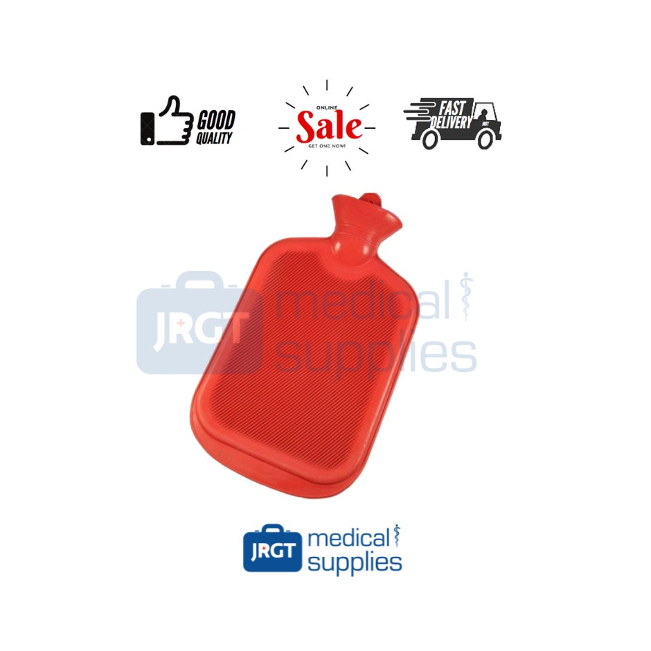 Hot & Cold Compress Bag for Pain Relief, Orange/Green/Blue, 500ml 1L 2L (Rubber)