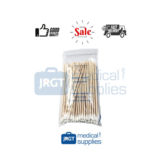 Topcare Cotton Tipped Applicator Stick Non-Sterile (1 Pack - 100pcs)